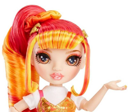 Rainbow High Junior Lalka Pomarańczowa Laurel De'Vious