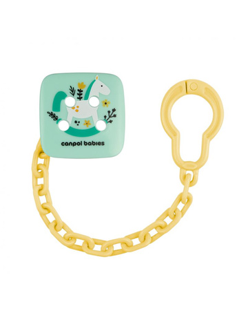 Canpol Babies Łańcuszek do Smoczka Toys Zielony
