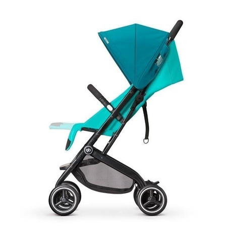 GB Qbit + Wózek Spacerowy Silverfox Grey