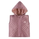 Eevi bezrękawnik poliester różowy pikowany DAISY RÓŻ r.68