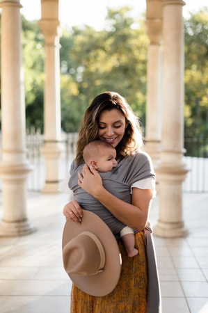 Boba WRAP Chusta Do Noszenia Dziecka - Brudny Róż