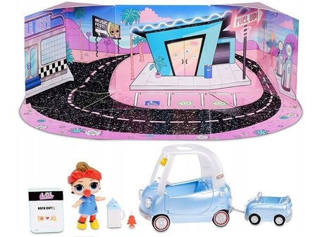 M.G.A. Entertainment L. O. L. Lol Surpise Mebelki z Lalką SAMOCHÓD