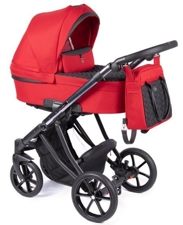 Coletto Dante Wózek Głęboko-Spacerowy 2w1 D-02 Czarno-Grafitowa Rama