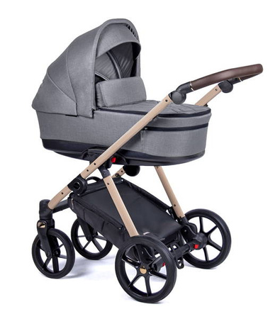 Coletto Axiss Wózek Głęboko-Spacerowy Rama Beżowa AX-03