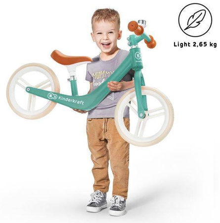 Kinderkraft Fly Plus Rowerek Biegowy Green