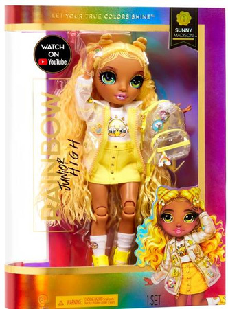 Rainbow High Junior Modowa Lalka Sunny Madison