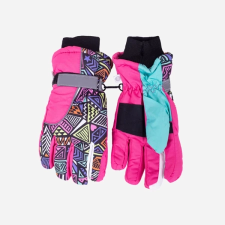 Yo! Rękawiczki Dziecięce Children's Winter Ski Gloves 16 Multicolour