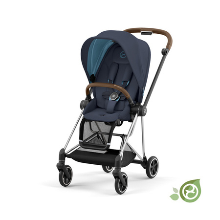 Cybex Mios 3.0 Conscious Green Leaf Wózek Głęboko-Spacerowy Eco Dark Navy