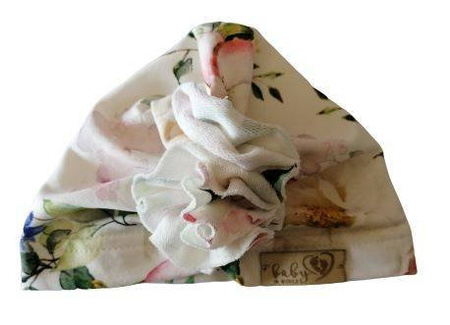 Baby in World Turban Niemowlęcy Kwiat Jabłoni 3-6mc