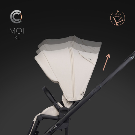 Cavoe Moi XL Wózek Spacerowy Ecru