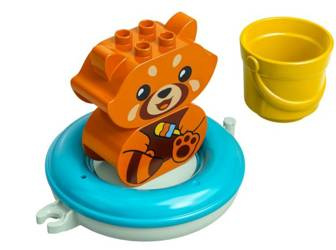 Lego Duplo Klocki Zabawa w Kąpieli: Pływająca Czerwona Panda 10964