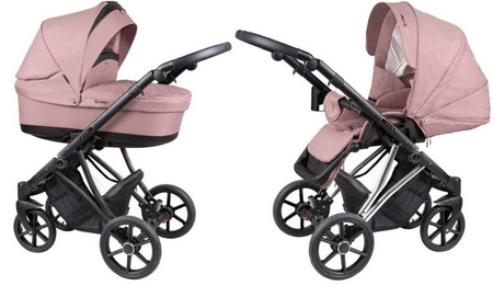 Coletto Craft Wózek Głęboko-Spacerowy 2w1 C-09 Czarna Rama