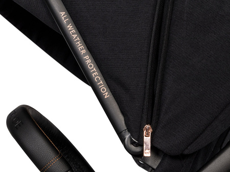 Cavoe Axo Style Wózek Głęboko-Spacerowy 2w1 + Adaptery Meteorite