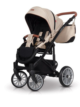 Euro-Cart Delta Wózek Głęboko-Spacerowy 2w1 Latte