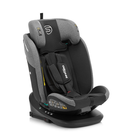 Sesttino Oktagon Pro Fotelik Samochodowy Gray 0-36 kg