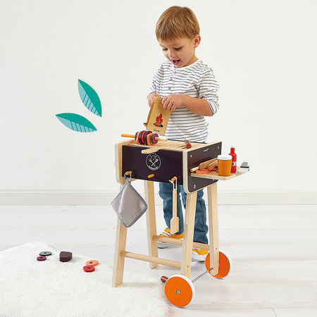 Janod Grill drewniany z akcesoriami 3+