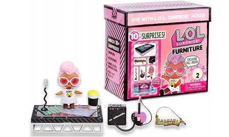 M.G.A. Entertainment L.O.L. Lol Surpise Mebelki z Lalką SCENA