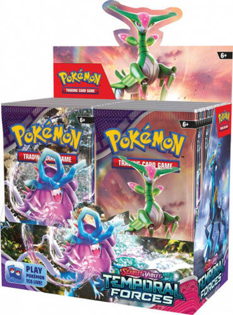 Rebel Karty Pokemon Scarlet & Violet Temporal Forces Booster Box