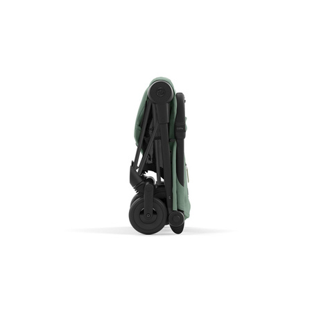 Cybex Coya Wózek Spacerowy Rama Matt Black Leaf Green