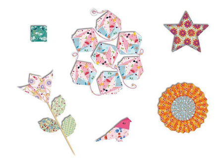 USZKODZONE OPAKOWANIE Zestaw kreatywny do tworzenia origami 7+, Janod