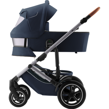 Britax Romer Smile 5Z Wózek Głęboko-Spacerowy Night Blue Rama Calm Grey