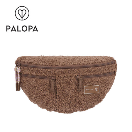 PALOPA Torebka nerka na smakołyki dla psa Emma teddy-fleece brown Edycja limitowana
