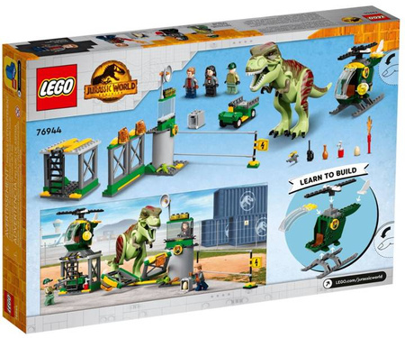 Lego Jurassic World Ucieczka Tyranozaura 76944