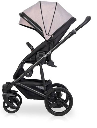 Riko Senso Wózek Głęboko-Spacerowy 2w1 Powder Pink