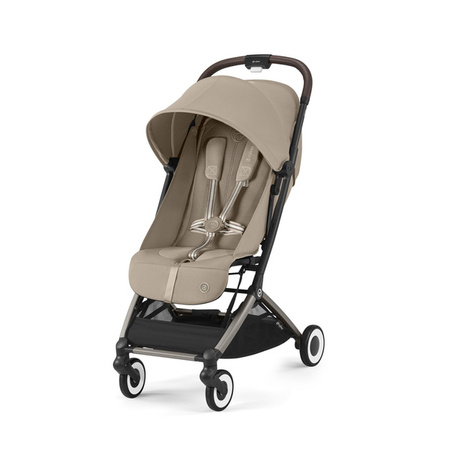 Cybex Orfeo Wózek Spacerowy Rama Taupe Almond Beige + Snogga 2