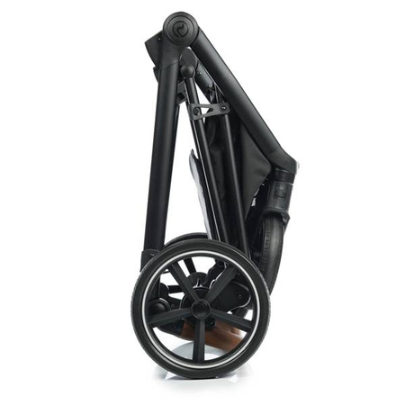 Roan Ivi Wózek Głęboko-Spacerowy Rama Gold Mat Raven