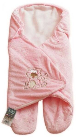 Eko Śpiworek na Siedzisko Różowe