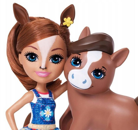 Enchantimals Żłobek Na Farmie Zestaw + Lalka i Zwierzątka GJX23