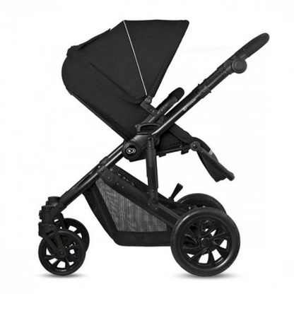 Kinderkraft Prime Lite Wózek Głeboko-spacerowy 3w1 Deep Black