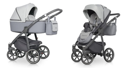 Riko Marla Wózek Głęboko-Spacerowy 2w1 Stone