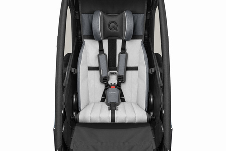 Qeridoo Sportex1 Przyczepka Rowerowa Jeans Blue