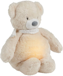 NATTOU Pluszowa przytulanka muzyczna ze światłem i czujnikiem pła