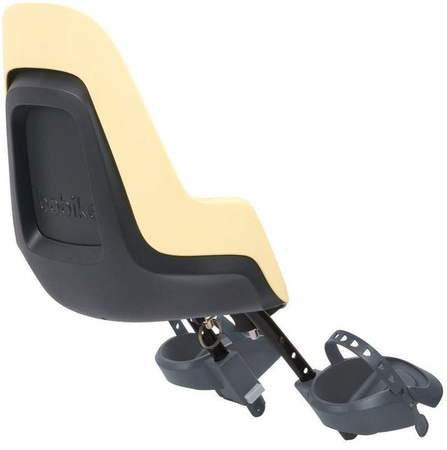 Bobike Go Mini Fotelik Rowerowy + Osłona Przeciwwiatrowa + Kask XXS Lemon Sorbet