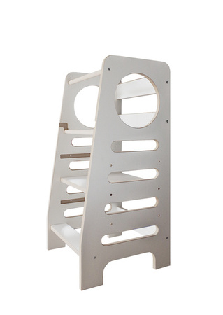 Baby Wood Kitchen Helper M Szary