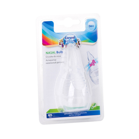 Canpol Silikonowa gruszka do nosa 56/154