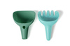 QUUT Zestaw łopatka + grabki Raki Garden Green