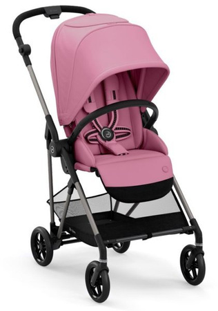 Cybex Melio 2.0 Wózek Głęboko-Spacerowy 2w1 Magnolia Pink