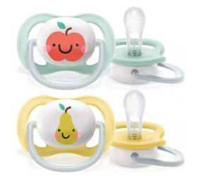 Avent Ultra Air Smoczek Uspokajający 0-6m Air Coll Fruit