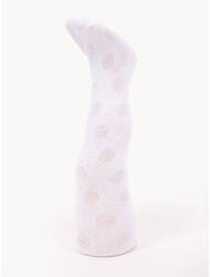 Rajstopy żakardowe białe 92-98cm