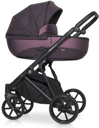 Riko Nano Pro Wózek Głęboko-Spacerowy 2w1 Plum