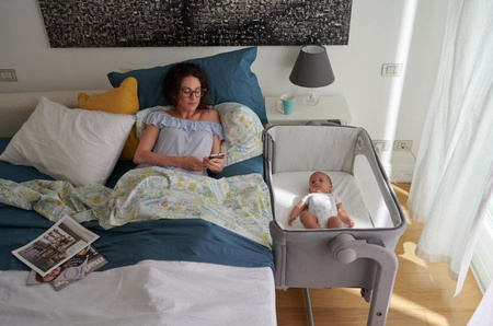 Chicco Next2Me Magic New 2023 Łóżeczko Dostawne Dla Dzieci White Snow