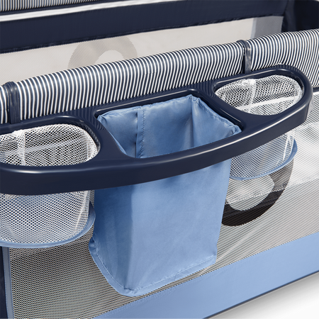 Lionelo Sven Plus Łóżeczko Turystyczne Navy Blue