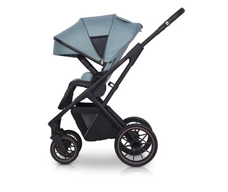 Cavoe Axo Shine Wózek Głęboko-Spacerowy Boho Green