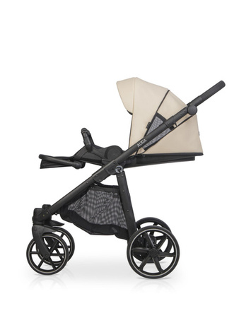 Riko Aura Wózek Głęboko-Spacerowy 01 Almond