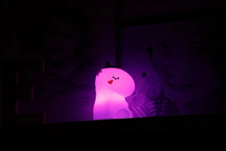 InnoGIO GioLittle Unicorn Silikonowa Lampka Nocna Jednorożec