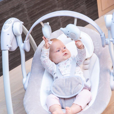 Bo Jungle Huśtawka bujaczek Swing Dolphy Grey